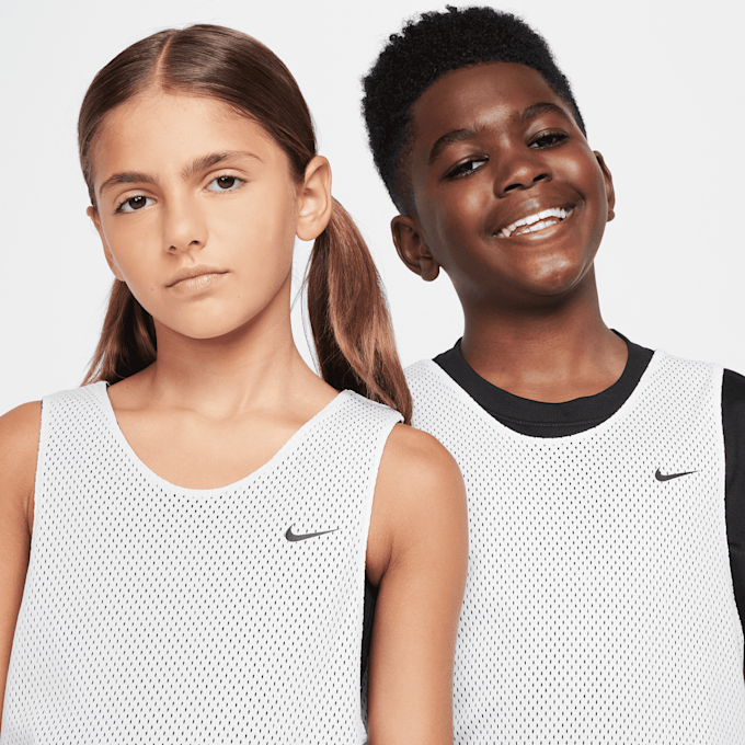 Nike Dri-Fit Reversible Jersey Tank branco 46599 3