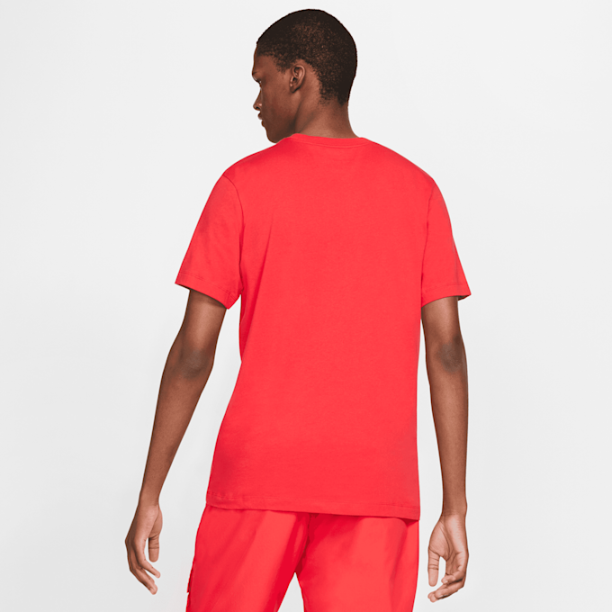 Nike Sportswear Tee Icon Swoosh czerwony 46608 2