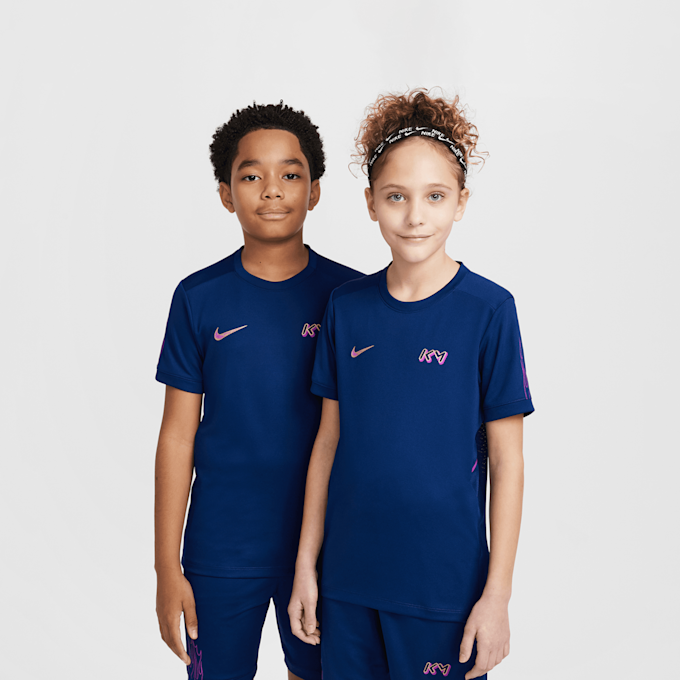 Nike Kylian Mbappe KM Academy25 Dri-FIT Jersey bleu 46618 1