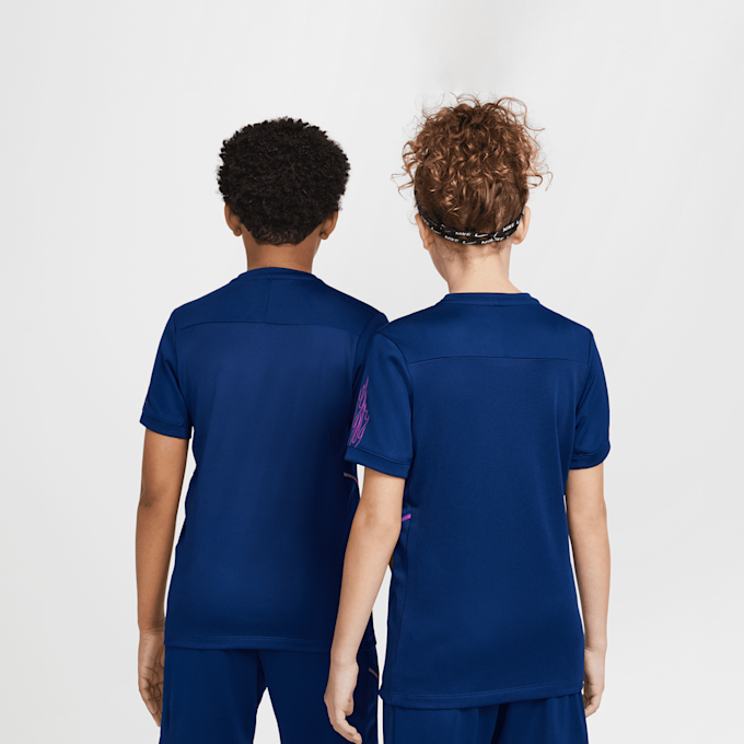 Nike Kylian Mbappe KM Academy25 Dri-FIT Jersey bleu 46618 2