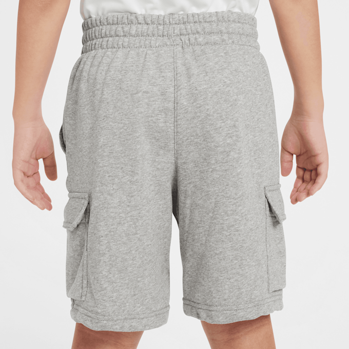 Nike Sportswear Club French-Terry Cargo Shorts grijs 46623 3