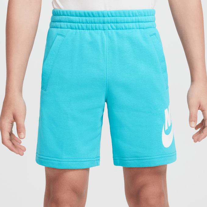 Nike Junior Sportswear Club French-Terry Short High Brand Read türkis 46848 3