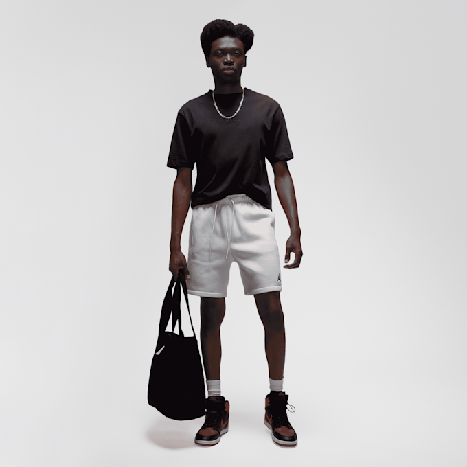 Jordan Brooklyn Fleece Shorts bege 46876 6