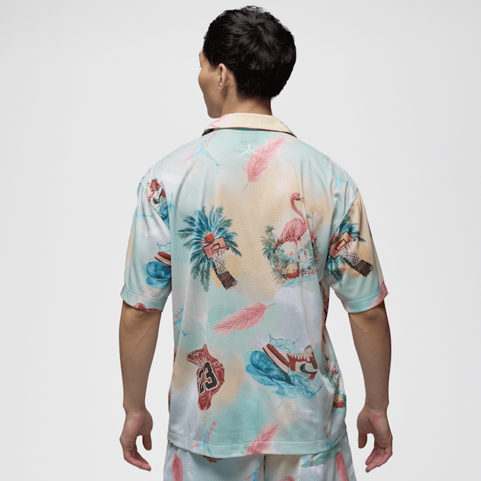 Jordan Essentials All Over Print Camp Top multicolorido 46864 2