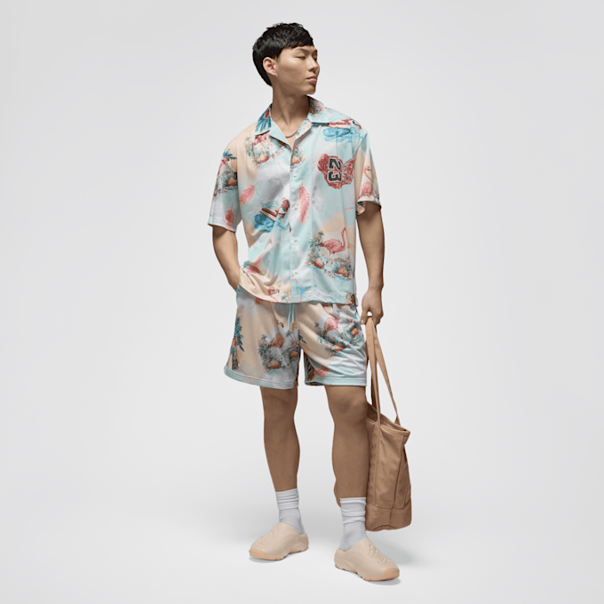 Jordan Essentials All Over Print Camp Top multicolorido 46864 5