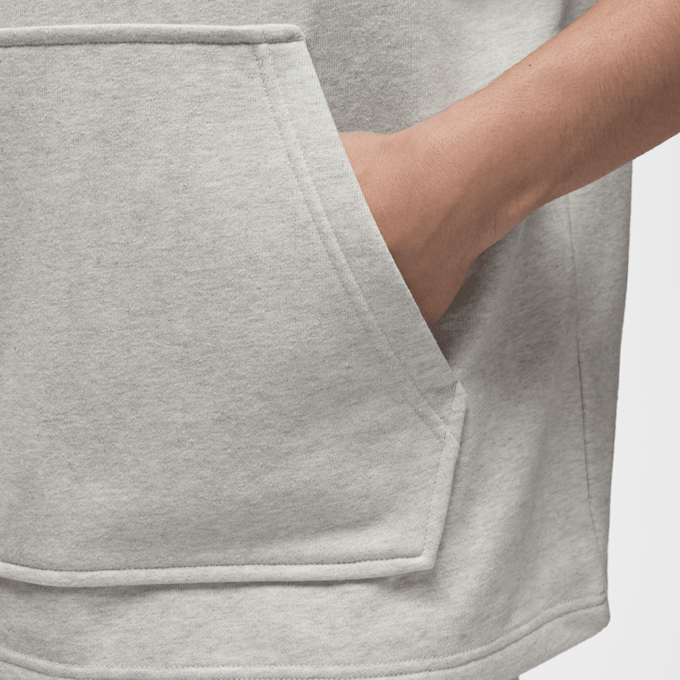 Jordan Sport Crossover-Fleece Sleeveless Dri-FIT Hoodie grijs 46867 6
