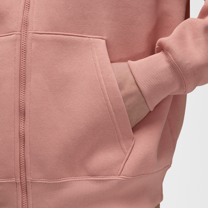 Jordan Brooklyn Oversized Full-Zip Hoodie lichtroze 46885 5
