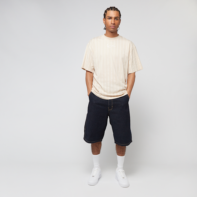 Karl Kani Signature Pinstripe T-Shirt bež 46992 4