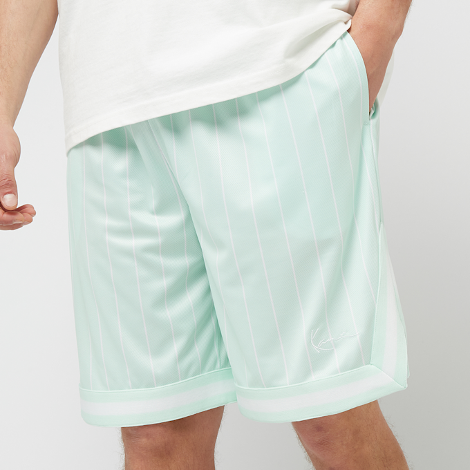 Karl Kani Signature Pinstripe Mesh Shorts vert 46999 3