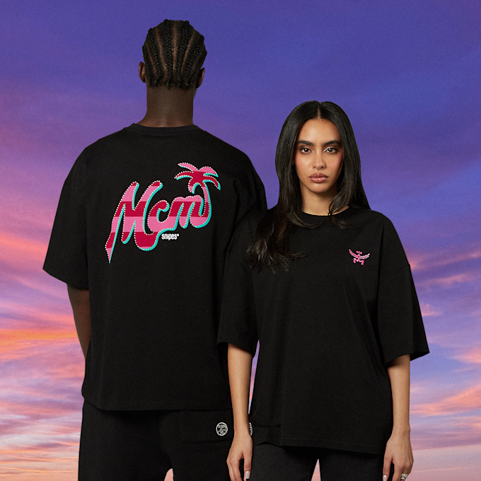 MCM x SNIPES Miami T-Shirt noir 47052 1