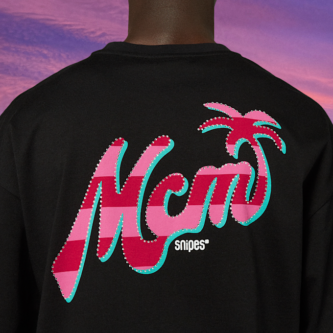 MCM x SNIPES Miami T-Shirt noir 47052 5