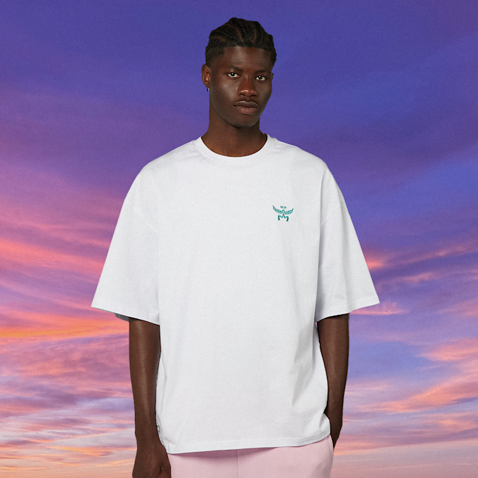 MCM x SNIPES Miami T-Shirt weiß 47053 2
