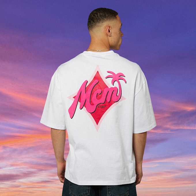 MCM x SNIPES Palm T-Shirt wit 47057 3
