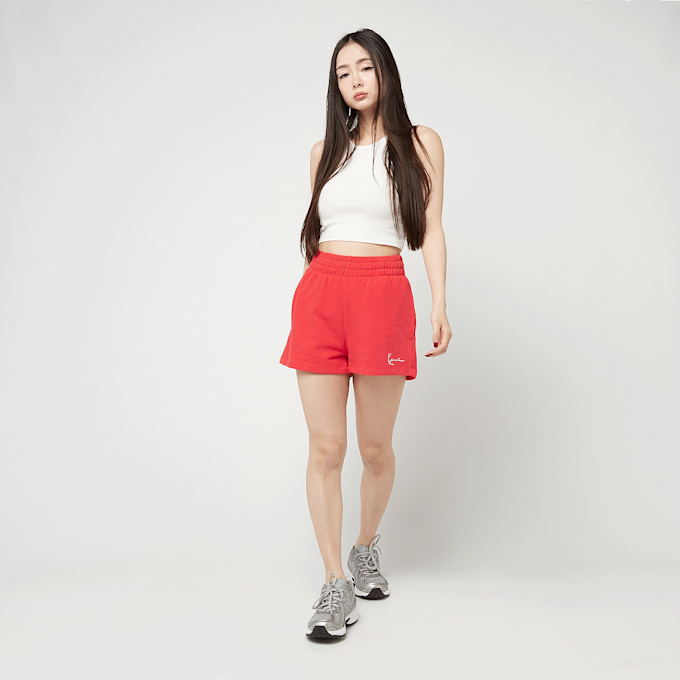 Karl Kani Small Signature Mini Shorts vermelho 47071 4