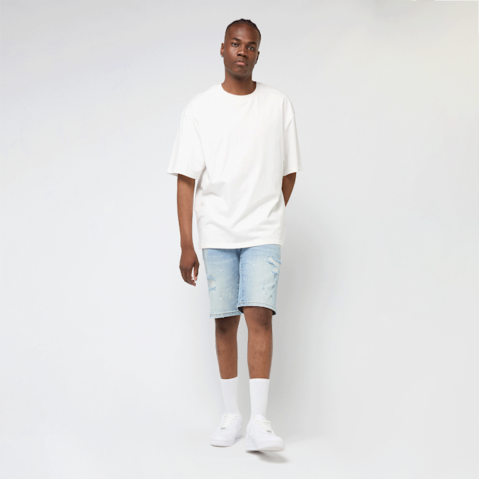 2Y STUDIOS Victor Ripped Slim Fit Shorts blauw 47094 5