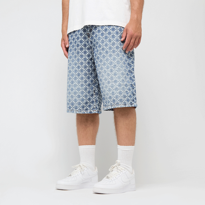 2Y STUDIOS Tariq Carree Baggy Shorts blau 47102 1