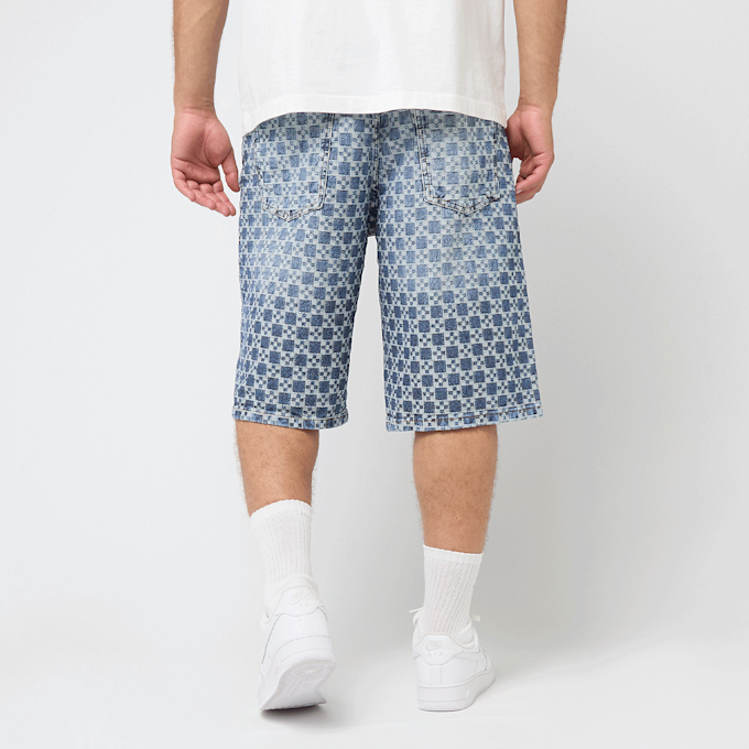 2Y STUDIOS Tariq Carree Baggy Shorts blau 47102 2