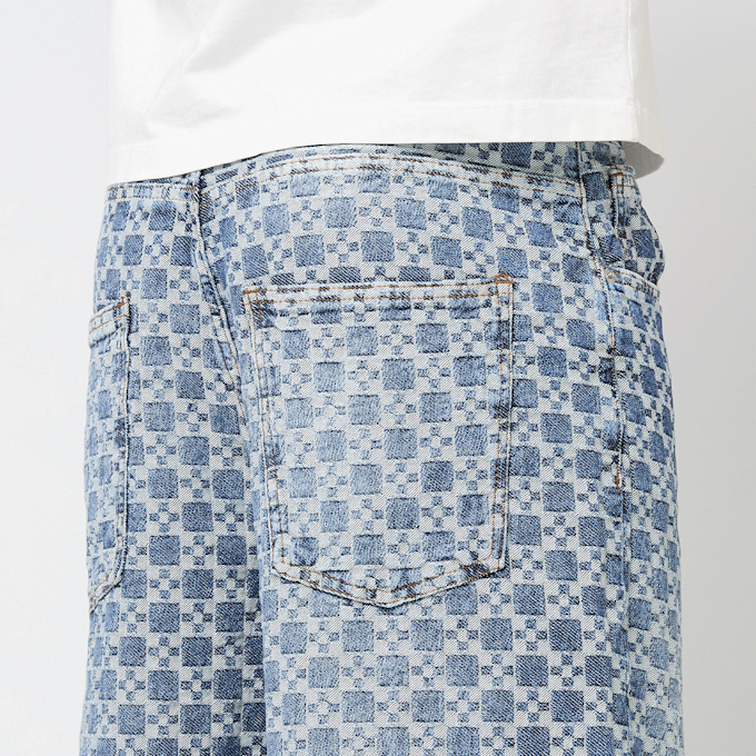 2Y STUDIOS Tariq Carree Baggy Shorts blau 47102 3
