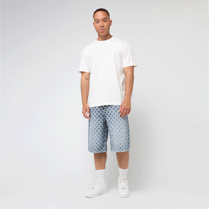 2Y STUDIOS Tariq Carree Baggy Shorts blau 47102 5