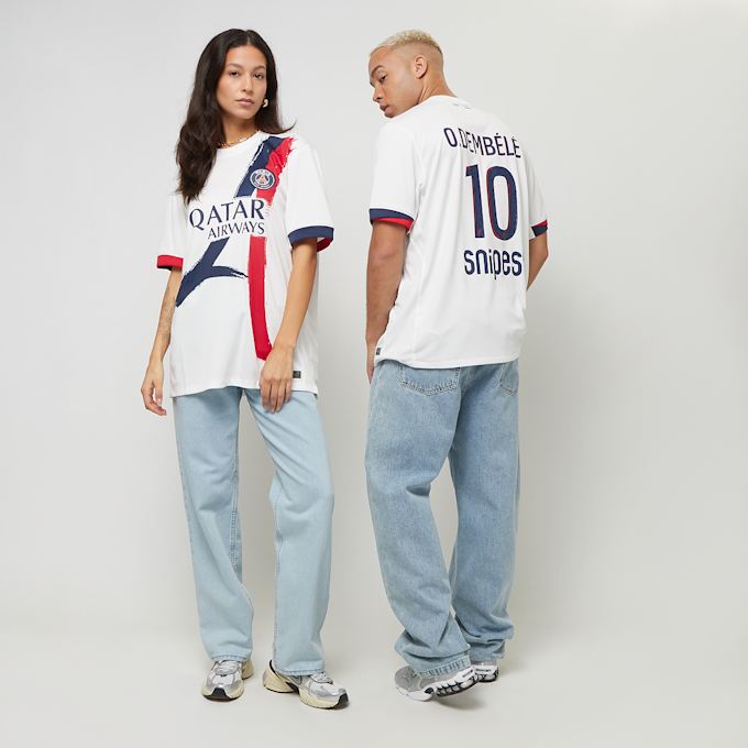 Nike   Dembélé / No. 10 / PSG Nike Away Stadium 2024/25  wit 47120 8