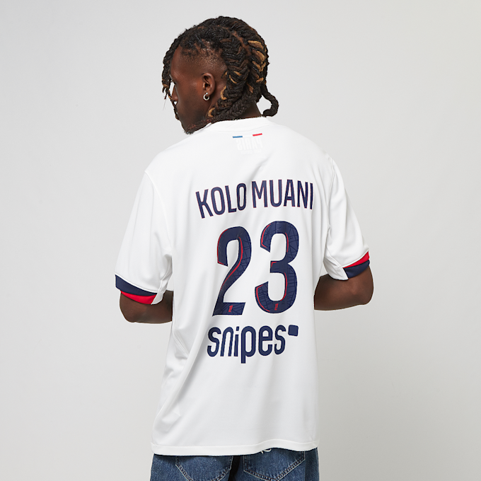 Nike   Kolo Muani / No. 23 / PSG Nike Away Stadium 2024/25  branco 47122 3