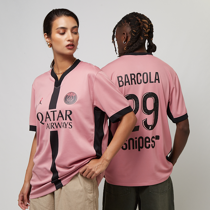 Jordan Barcola / No. 29 / PSG Jordan Third Stadium 2024/25  rosa  47124 1