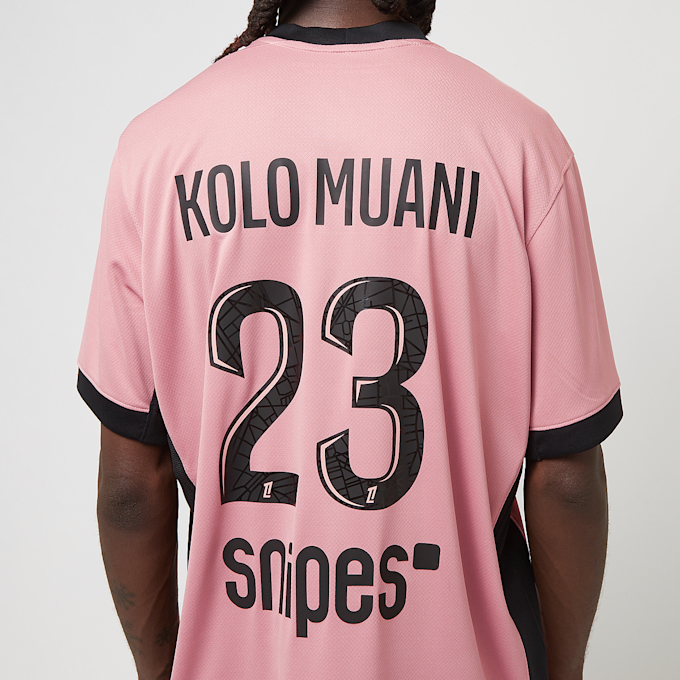 Jordan Kolo Muani / No. 23 / PSG Jordan Third Stadium 2024/25 rose 47129 7