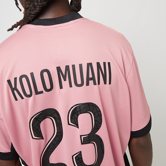 Jordan Kolo Muani / No. 23 / PSG Jordan Third Stadium 2024/25 rose 47129 8