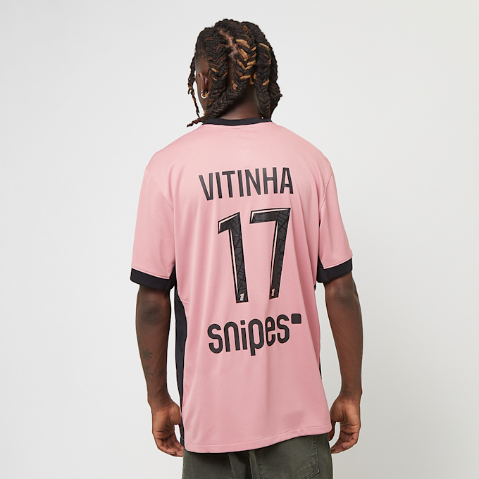 Jordan Vitinha / No. 17 / PSG Jordan Third Stadium 2024/25 rosa  47128 3