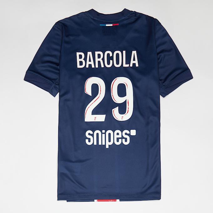 Nike   Barcola / No. 29 / PSG Nike Kids Home Stadium 2024/25 bleu 47130 1