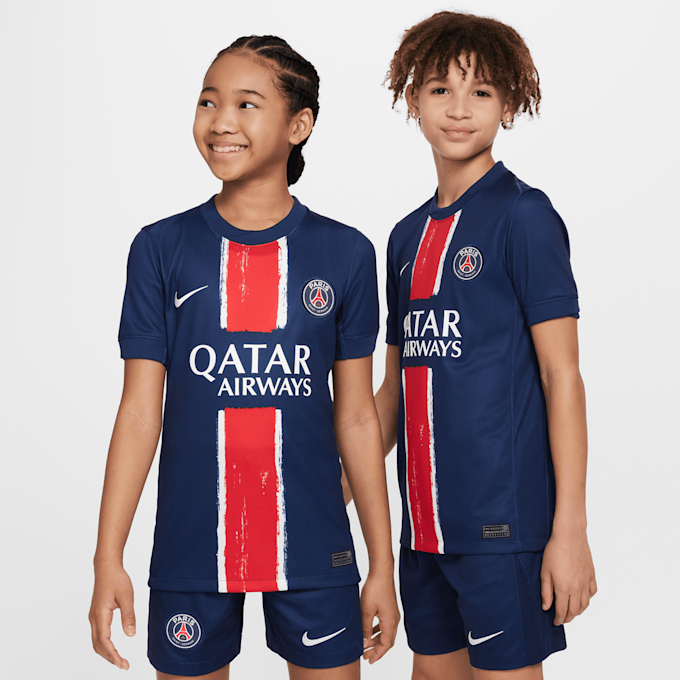 Nike   Vitinha / No. 17 / PSG Nike Kids Home Stadium 2024/25  bleu 47135 3