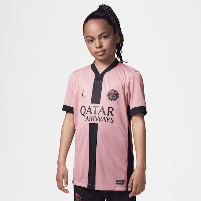 Jordan Dembélé / No. 10 / PSG Jordan Kids Third Stadium 2024/25  lichtroze 47138 3