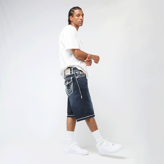 True Religion Vinny Rope Stitch Short bleu 47110 5