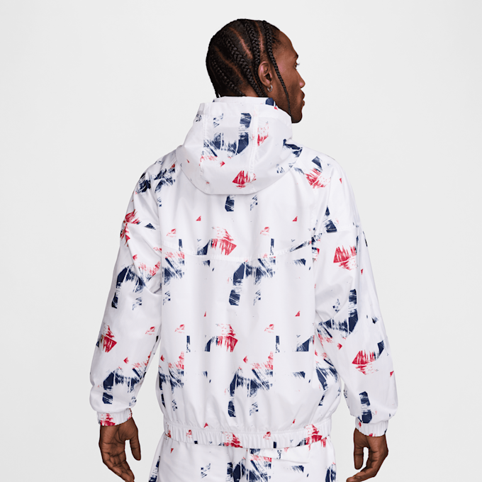 Nike   PSG Windrunner Football Anorak Jacket blanc 47159 2