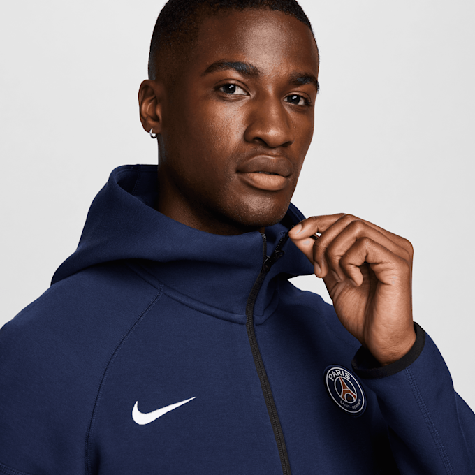 Nike   PSG Tech Fleece Fullzip Windrunner azul 47160 3
