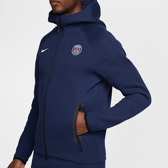 Nike   PSG Tech Fleece Fullzip Windrunner azul 47160 6