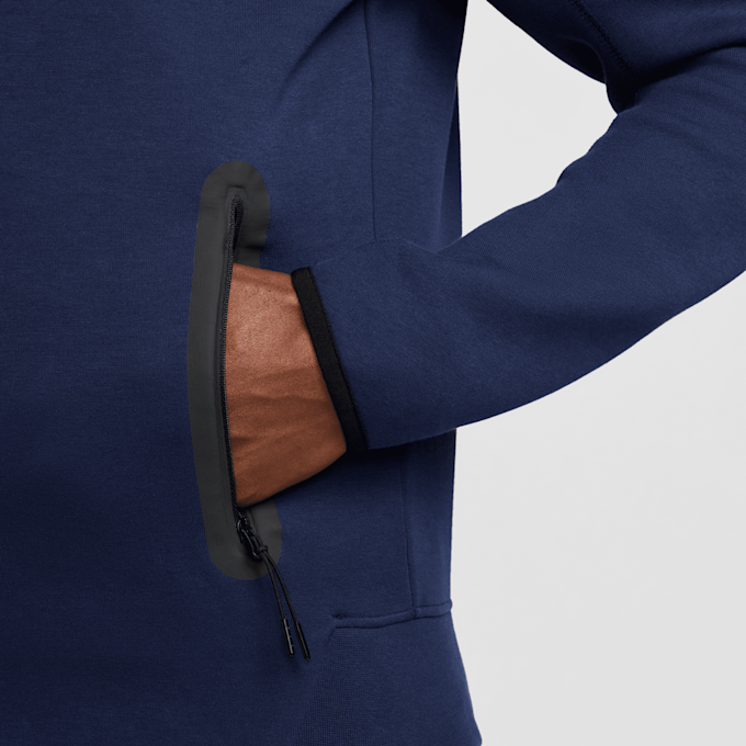 Nike   PSG Tech Fleece Fullzip Windrunner azul 47160 7