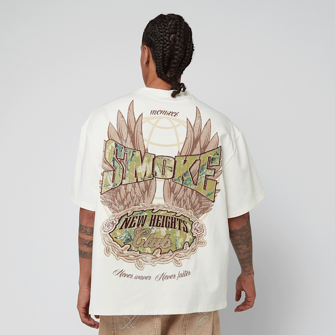 Smoke Rise Tapestry Graphic T-Shirt bež 47219 1