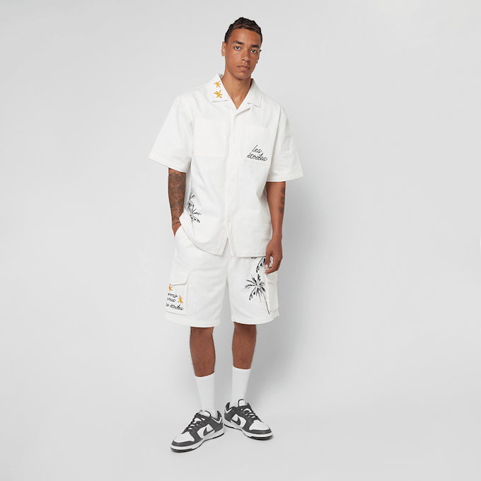 Smoke Rise Slubby Twill Button Down Shirt weiß 47222 6