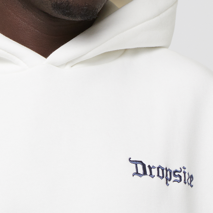 DropSize Heavy Oversized Daily Hustle Hoodie weiß 47225 3