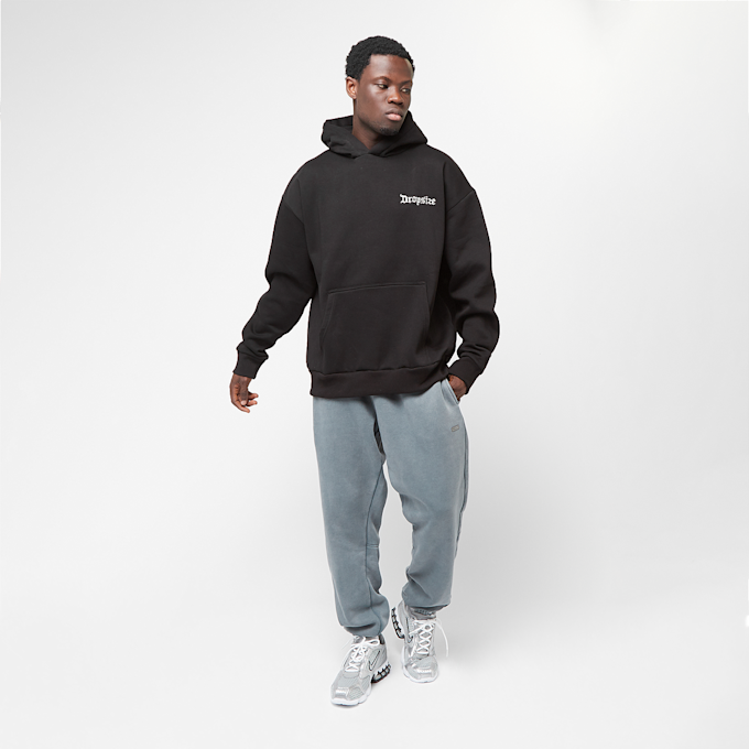 DropSize Heavy Oversized Racing Division Hoodie czarny 47234 5