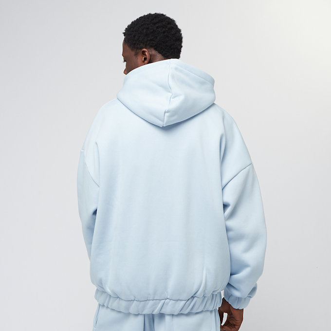 DropSize Oversize Metal Patch Zip-Hoodie blauw 47238 2