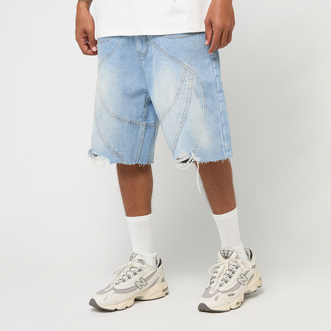 FAVELA Cutline Shorts blu 47257 1