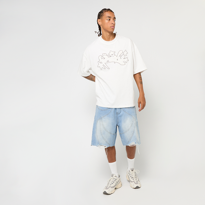 FAVELA Cutline Shorts blu 47257 5