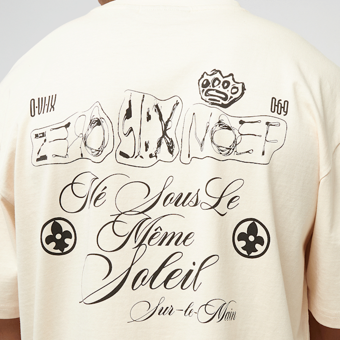 zəяo si:x nœf Primary Logo Community Tee beige 47261 4