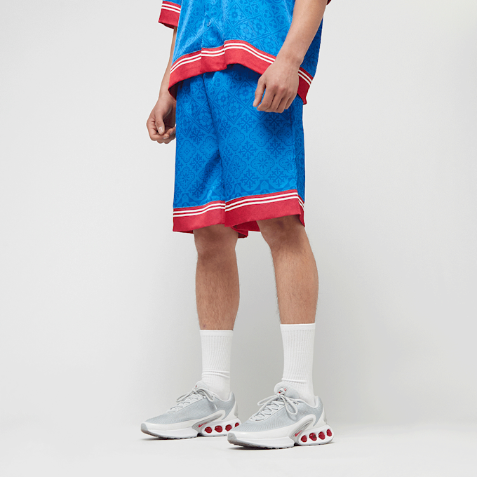 zəяo si:x nœf Primary Logo Ornament Resort Shorts blauw 47270 1