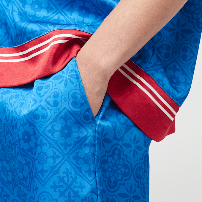 zəяo si:x nœf Primary Logo Ornament Resort Shorts blauw 47270 3
