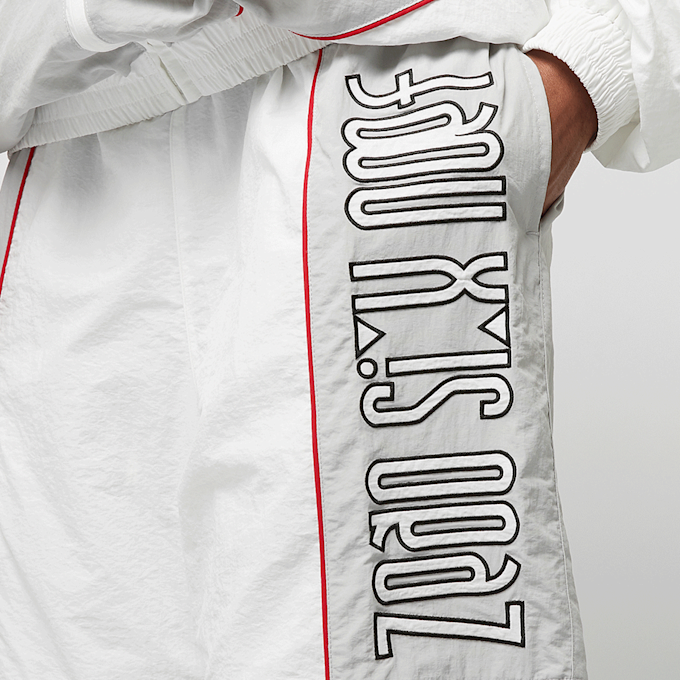 zəяo si:x nœf Primary Logo Oversized Straight Leg Color Block Trackpants weiß 47269 3