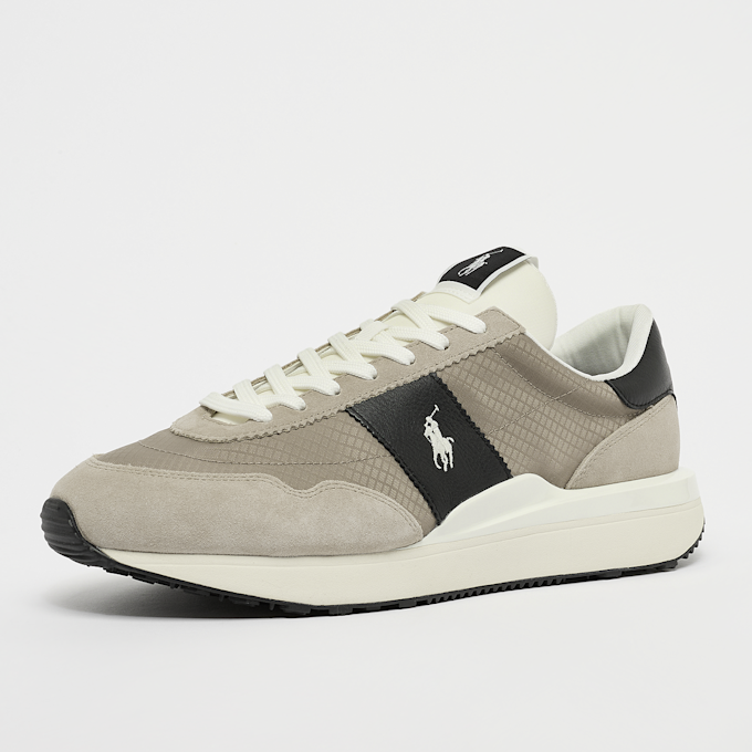 Polo Ralph Lauren Train 89 Suede-Paneled Sneaker beige 47279 2