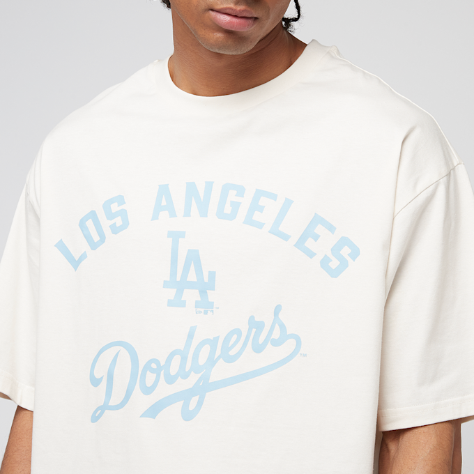 New Era MLB Arch Graphic Oversized Tee Los Angeles Dodgers beige 47300 3
